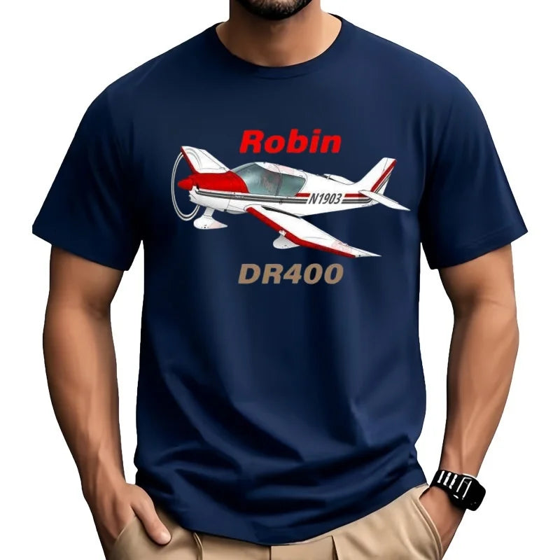 Robin Dr400 Airplane T-shirt Z2ZI