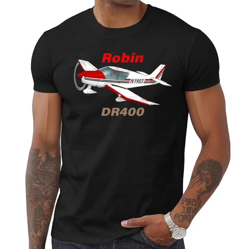 Robin Dr400 Airplane T-shirt Z2ZI