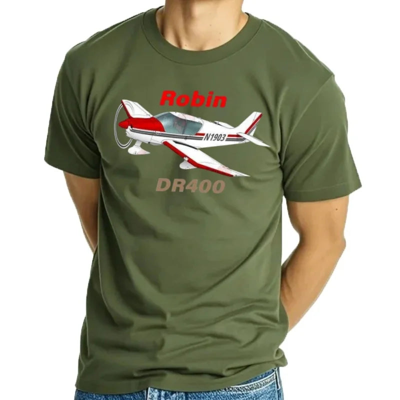 Robin Dr400 Airplane T-shirt Z2ZI