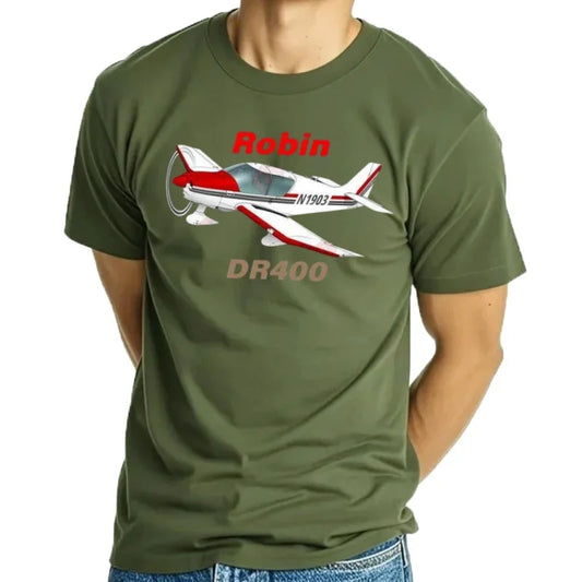 Robin Dr400 Airplane T-shirt Z2ZI